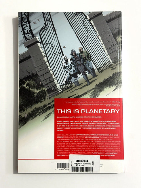 Planetary Book One Vol 1 Wildstorm Classic DC Comics TPB Paperback Comic Book